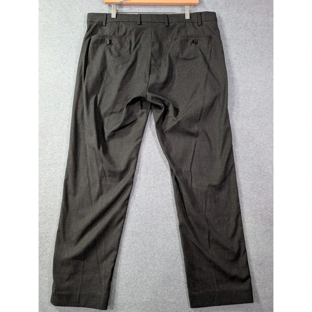 Lauren Ralph Lauren Classic Fit Dress Pants 38x30 Charcoal Stretch Office Career